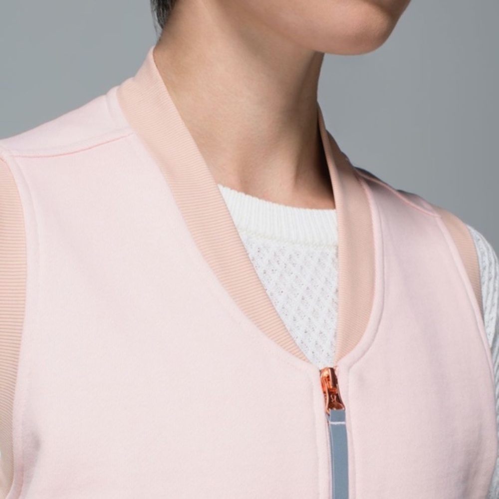 Lululemon Departure Vest - Parfait Pink / Naked - Picture 2 of 11